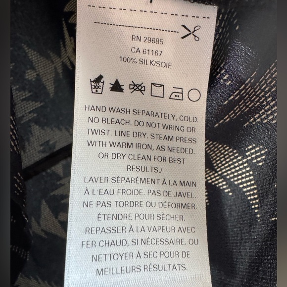 Pendleton The Portland Collection 100% Silk Northern Plains Button Down medium - Picture 5 of 6